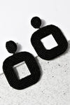 SquareBiz Beaded Earrings