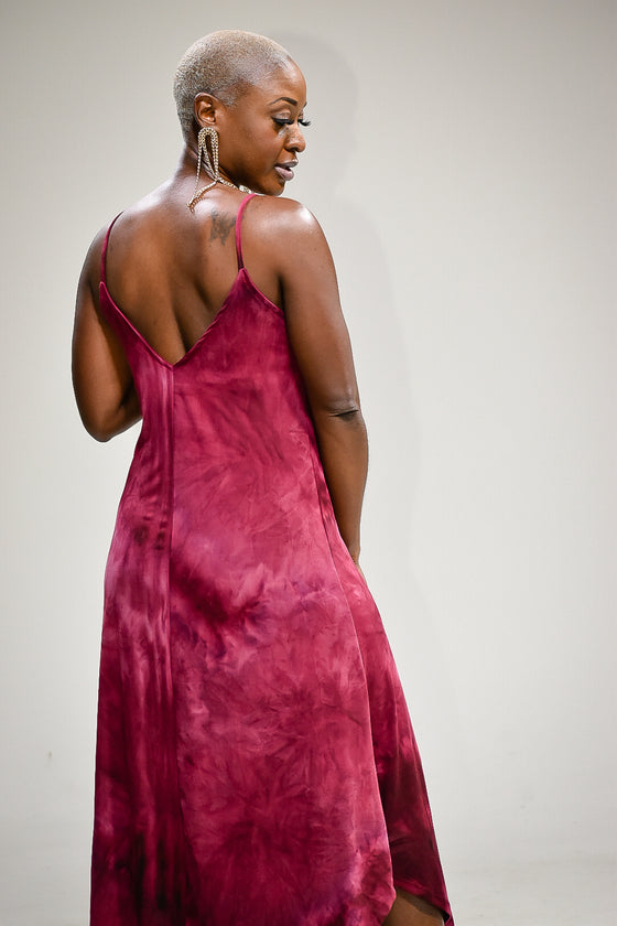 Foxyy  Dress- Burgundy
