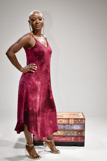  Foxyy  Dress- Burgundy