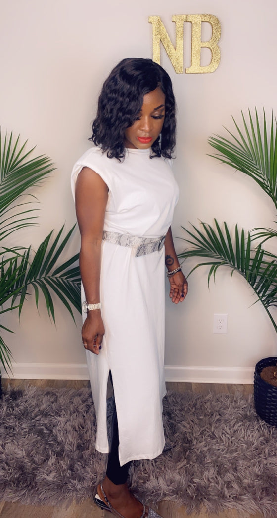L.A. Nights Dress- White