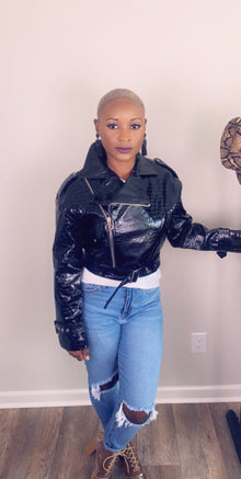  Rida Biker Jacket- Black