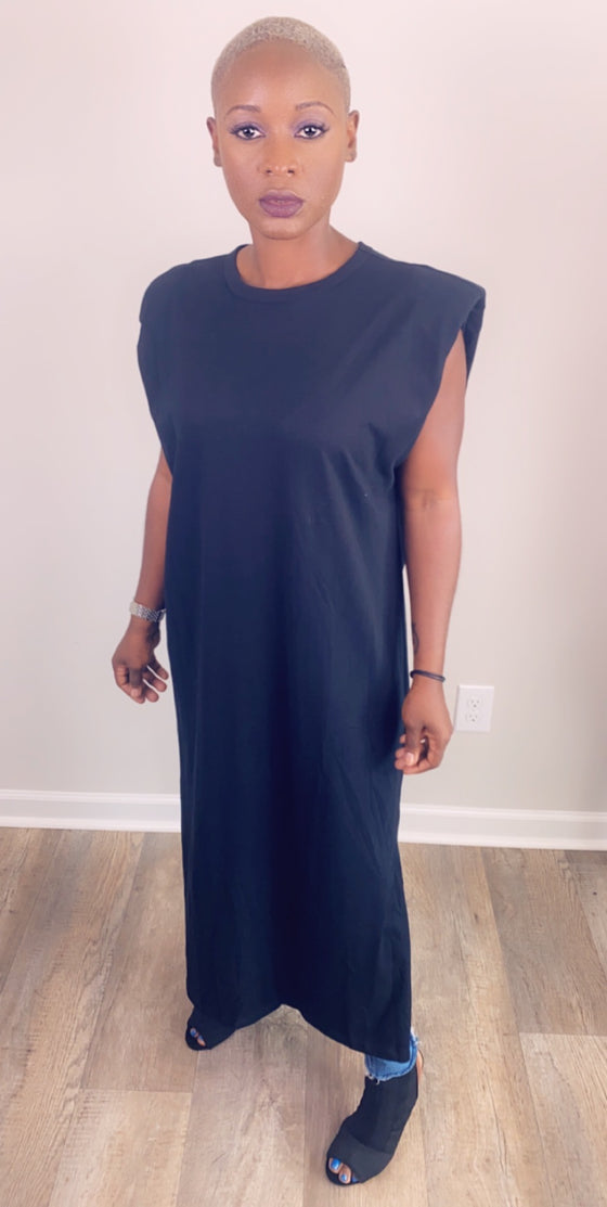 L.A. Nights Dress-Black