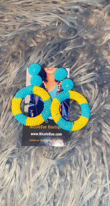  Ombre Beaded Earrings