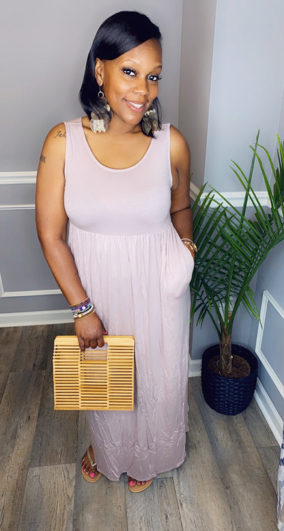 Lily Sleeveless Maxi Dress