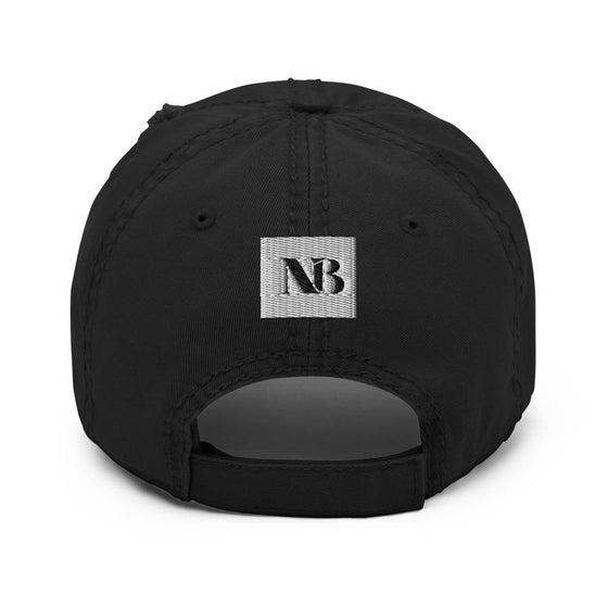 Distressed Dad Hat-B.A.E.